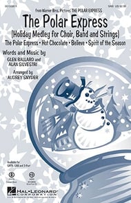 The Polar Express SAB choral sheet music cover